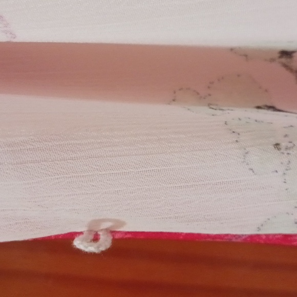 Motherhood Maternity Pink Floral Flutter Sleeve Midi  Dress Size M - Picture 6 of 13